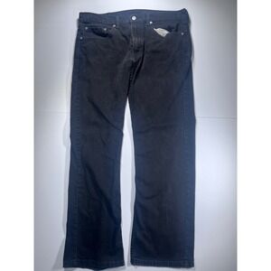 Levi's 559 Relaxed Straight Jeans Mens 34x30 Black Stretch Denim 0602